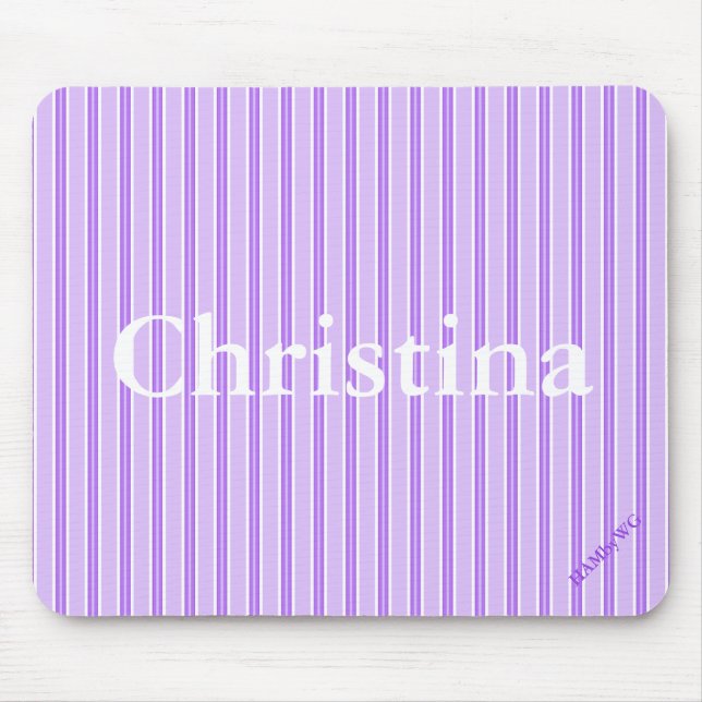 HAMbyWG - Mouse Pad - Violet Stripe (Front)