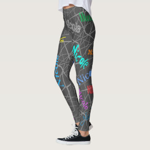 HAMbyWG - Name Leggings in Any Colour