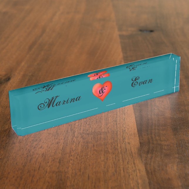 HAMbyWG - Nameplate - Red Heart (Side)