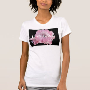 HAMbyWG Pale Pink Wispy Flower T-Shirt