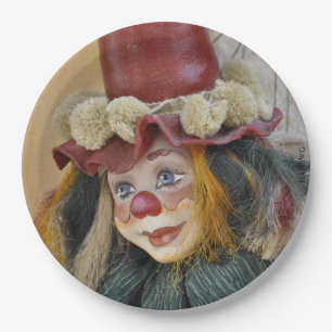 HAMbyWG - Paper Plates 9" - Antique Clown