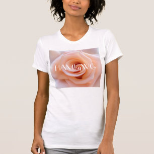 HAMbyWG Peach Rose T-Shirt