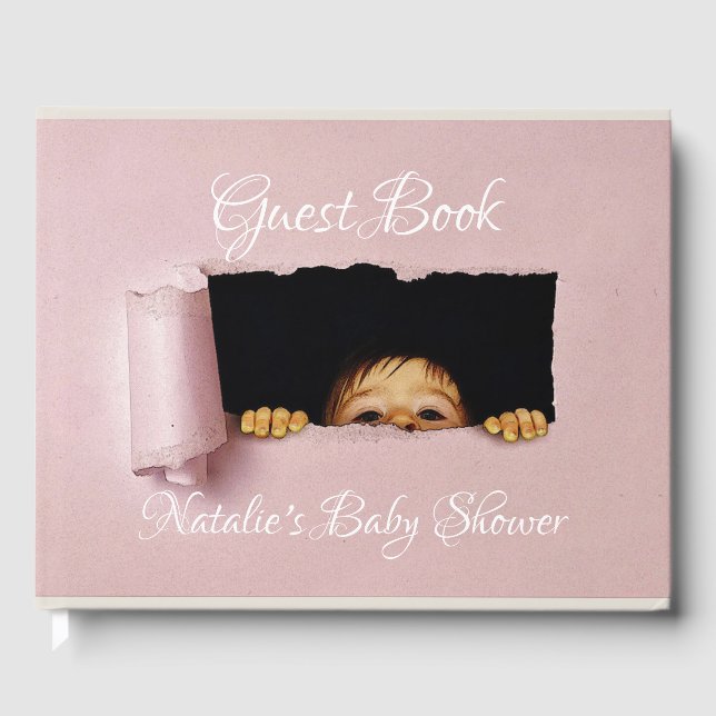 HAMbyWG - Peek-A-Book Guest Book (Front)