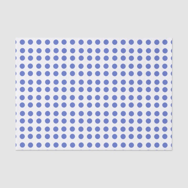 HAMbyWG - Periwinkle Polka Dot Gift Tissue Paper (Front)