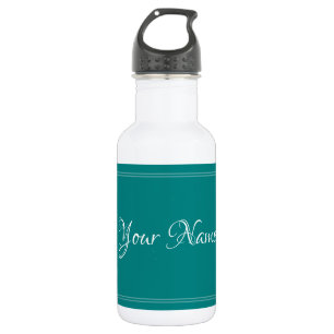 HAMbyWG Personalizable Water Bottle - Aqua Teal