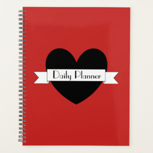 HAMbyWG - Photo Daily Planner - Any Colour w Heart