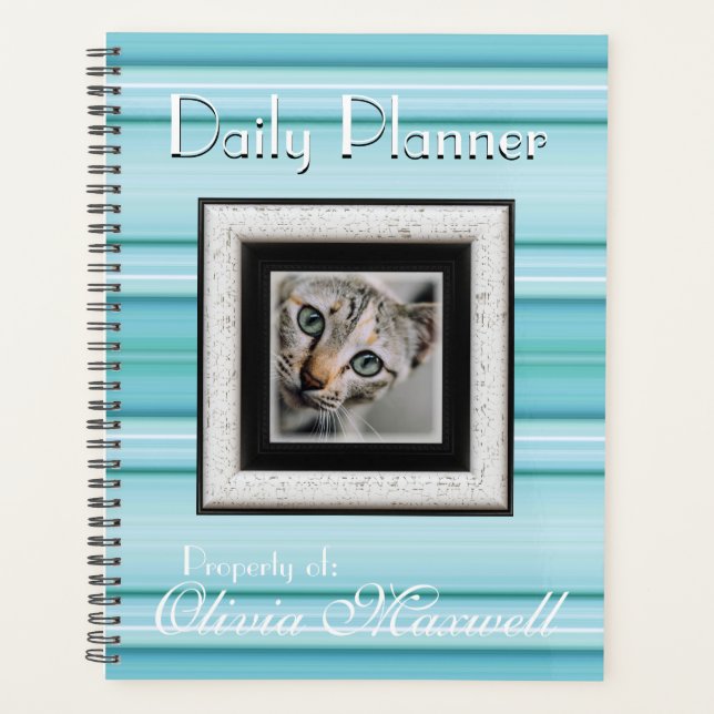 HAMbyWG - Photo Daily Planner -  Baby Blue (Front)