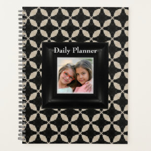 HAMbyWG - Photo Daily Planner - Black & Creme