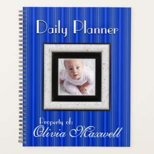 HAMbyWG - Photo Daily Planner -  Bright Blue
