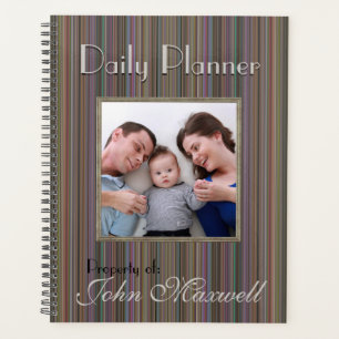 HAMbyWG - Photo Daily Planner - Multi-Colour Strip