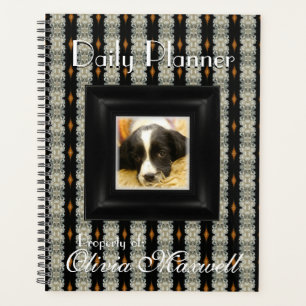 HAMbyWG - Photo Daily Planner - Onyx and Ivory