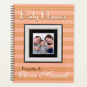HAMbyWG - Photo Daily Planner -  Orange Chiffon