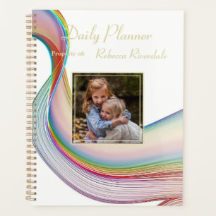 HAMbyWG - Photo Daily Planner - Rainbow Scroll
