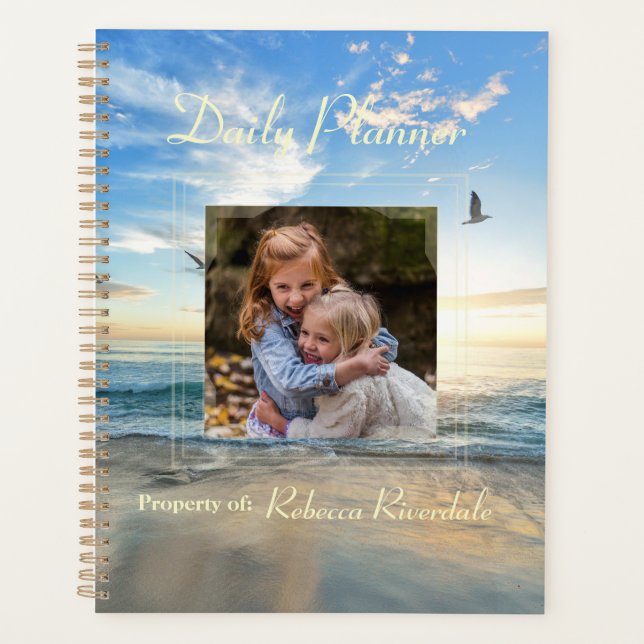 HAMbyWG - Photo Daily Planner - Sunny Beach (Front)