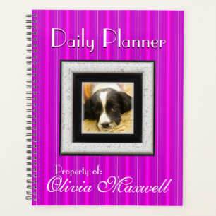 HAMbyWG - Photo Daily Planner - Violet Pink