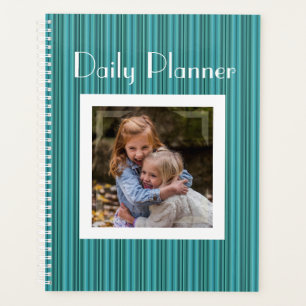 HAMbyWG - Photo Planner - Turquoise Lovers Stripe