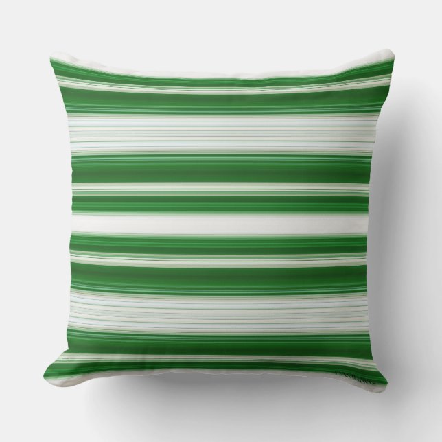 HAMbyWG - Pillow - Green White Gradient (Front)