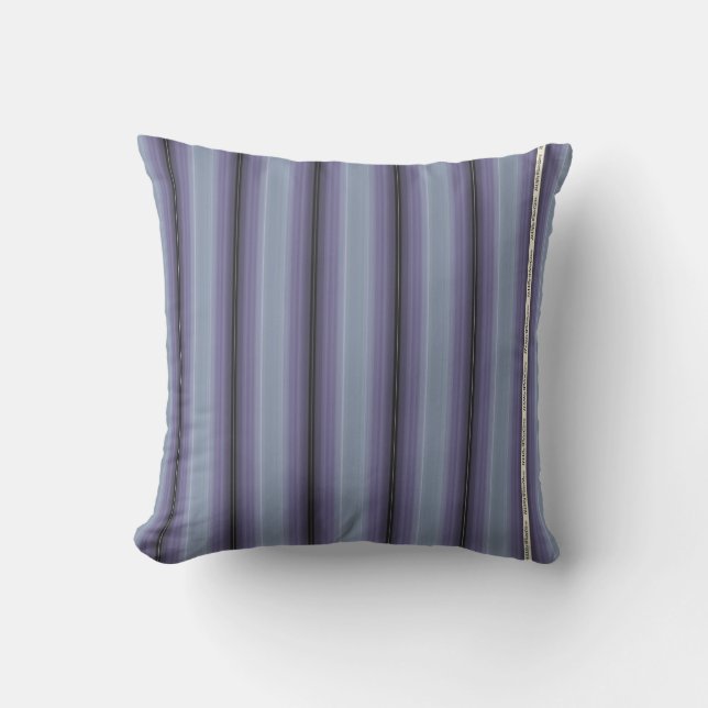 HAMbyWG - Pillow   - Lilac Glowing Stripe (Front)