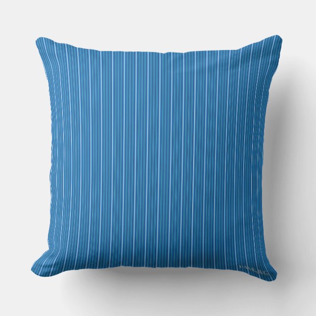 HAMbyWG - Pillow - Topaz Stripes (Front)