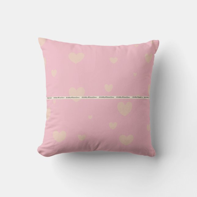 HAMbyWG - Pillows - Custom Coloured Hearts (Front)