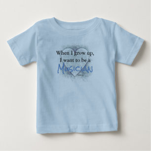 HAMbyWG - Romper, T-shirt, Snap T -  Musician Baby T-Shirt