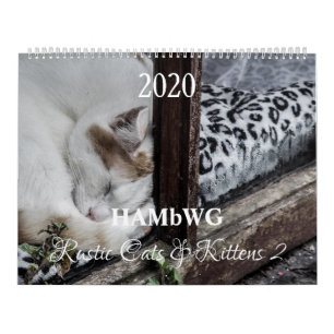 HAMbyWG - Rustic Cats & Kittens 2 Calendar