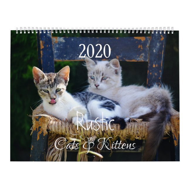 HAMbyWG- Rustic Cats & Kittens Calendar (Cover)