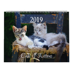 HAMbyWG- Rustic Cats & Kittens Calendar