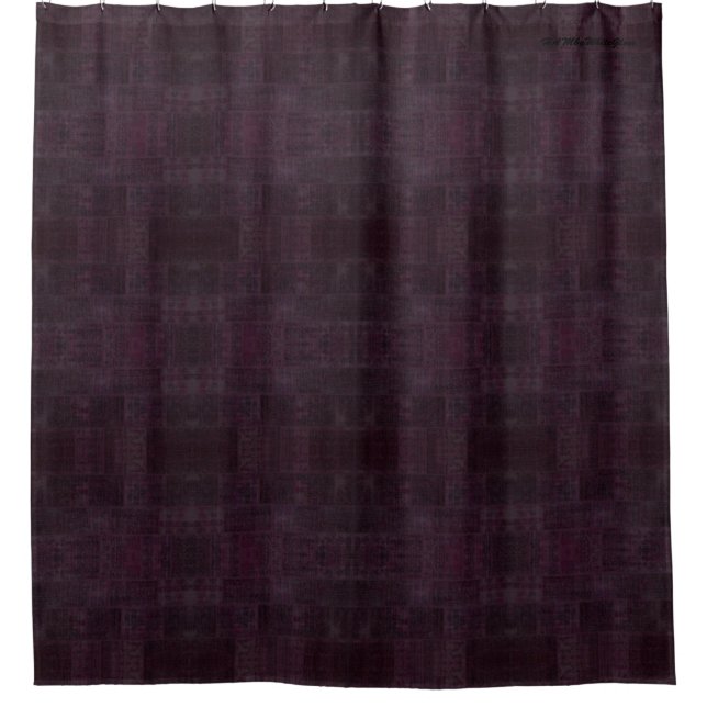 HAMbyWG - Shower Curtain - Distressed Amethyst (Front)