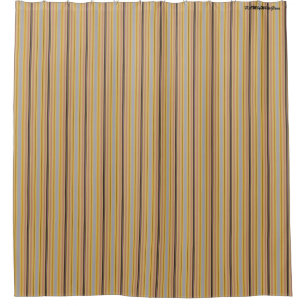 HAMbyWG - Shower Curtain - Golden Orng/Yellow/Pink