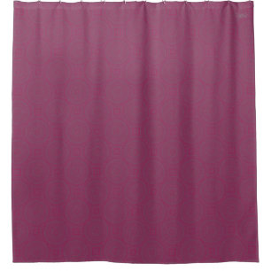 HAMbyWG - Shower Curtain - Mandalas Raspberry