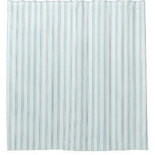 HAMbyWG - Shower Curtain - Seafoam Stripe
