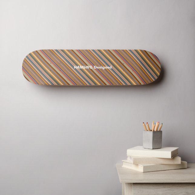 HAMbyWG - Skateboard - Crayola (Wall Art (Horz))