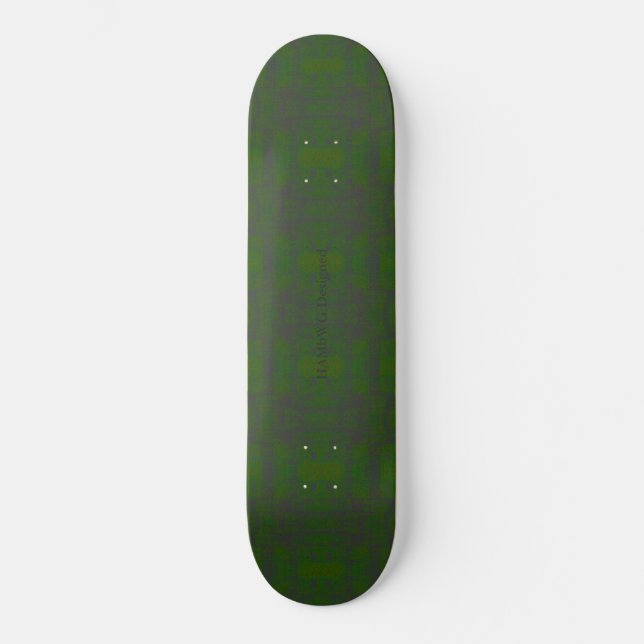 HAMbyWG - Skateboard - Distressed Vibrant Green (Front)
