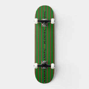 HAMbyWG - Skateboard - Green Pink w HAMbWG Bar