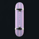 HAMbyWG - Skateboard - Lilac Violet Soft Gradient<br><div class="desc">HAMbyWG - Skateboard - Lilac Violet Soft Gradient w HAMbWG Logo</div>