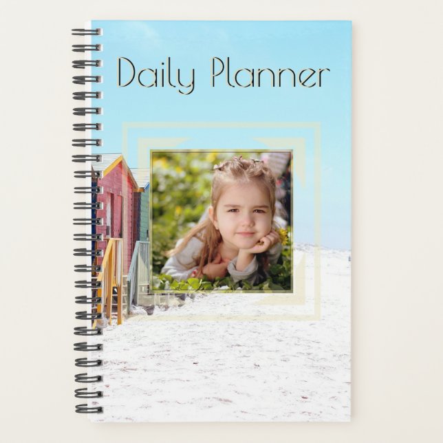 HAMbyWG - Small Daily Planner - Beach Huts (Front)