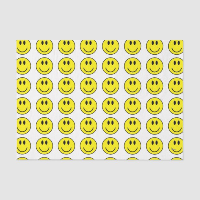 HAMbyWG - Smile face - Any Colour Tissue Paper (Front)