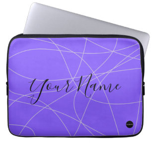 HAMbyWG - "Squiggle" Design in any colour Laptop Sleeve