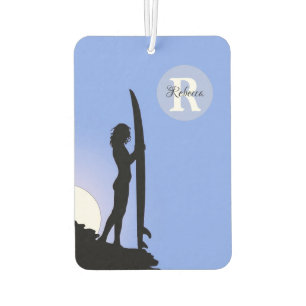 HAMbyWG - Surfer Girl Monogram Car Air Freshener