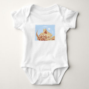 HAMbyWG - T-Shirt - Baby Blue Squirrel Logo Bodysuit