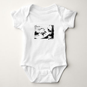HAMbyWG T-Shirt - Love Dad n Baby Any Colour Bodysuit