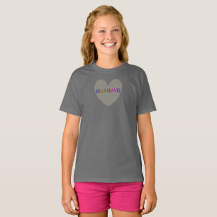 HAMbyWG - T-Shirts - Heart w Logo - Grey