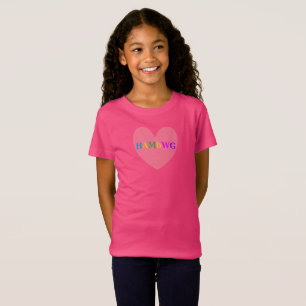 HAMbyWG - T-Shirts - Heart w Logo - Pink