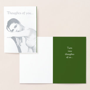 HAMbyWG Thoughts of you Foil Card