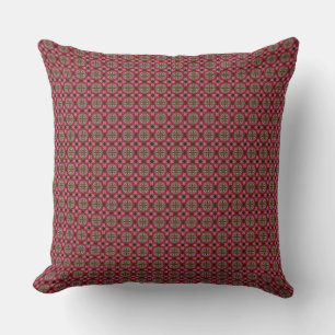 HAMbyWG - throw pillow 20" - Cherry Silver 1