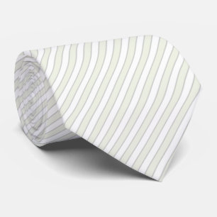 HAMbyWG - Tie - White/Bone/Lgt Gry Vert. Stripe