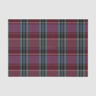 HAMbyWG - Tissue Paper - Maroon Plaid