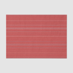 HAMbyWG - Tissue Paper -  Red Fine Stripe