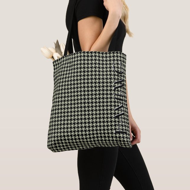 HAMbyWG - Tote Bag  - Houndstooth - Any colour (Close Up)